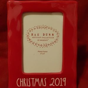 Rae Dunn Christmas 2019 Picture Frame
